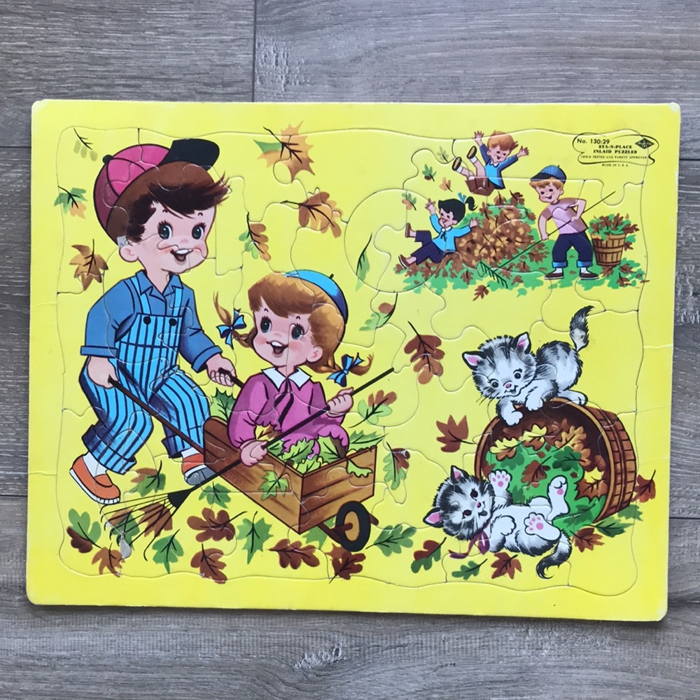 Vintage Cardboard Children’s Tray Puzzles - Picture 4 of 6